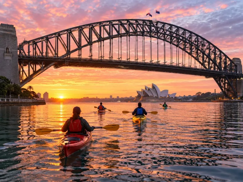 Sunrise Kayak to the Opera House & Harbour Bridge